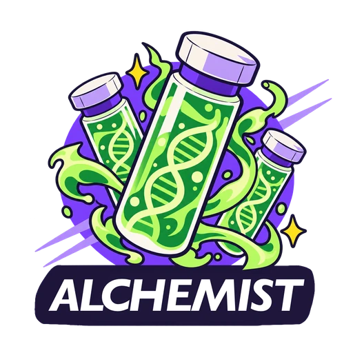 Alchemist. Bought 50 or more traits in the Lab.